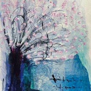 Mixed-Media-Bild "Hoffnungsträger"