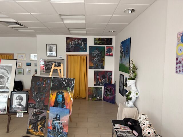 Ausstellung "Kunstraum", Essen-Frohnhausen, Midissage 2