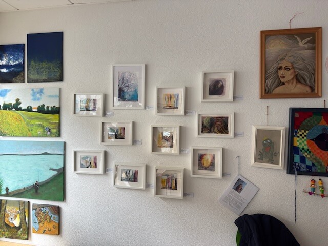 Ausstellung "Kunstraum", Essen-Frohnhausen, Midissage