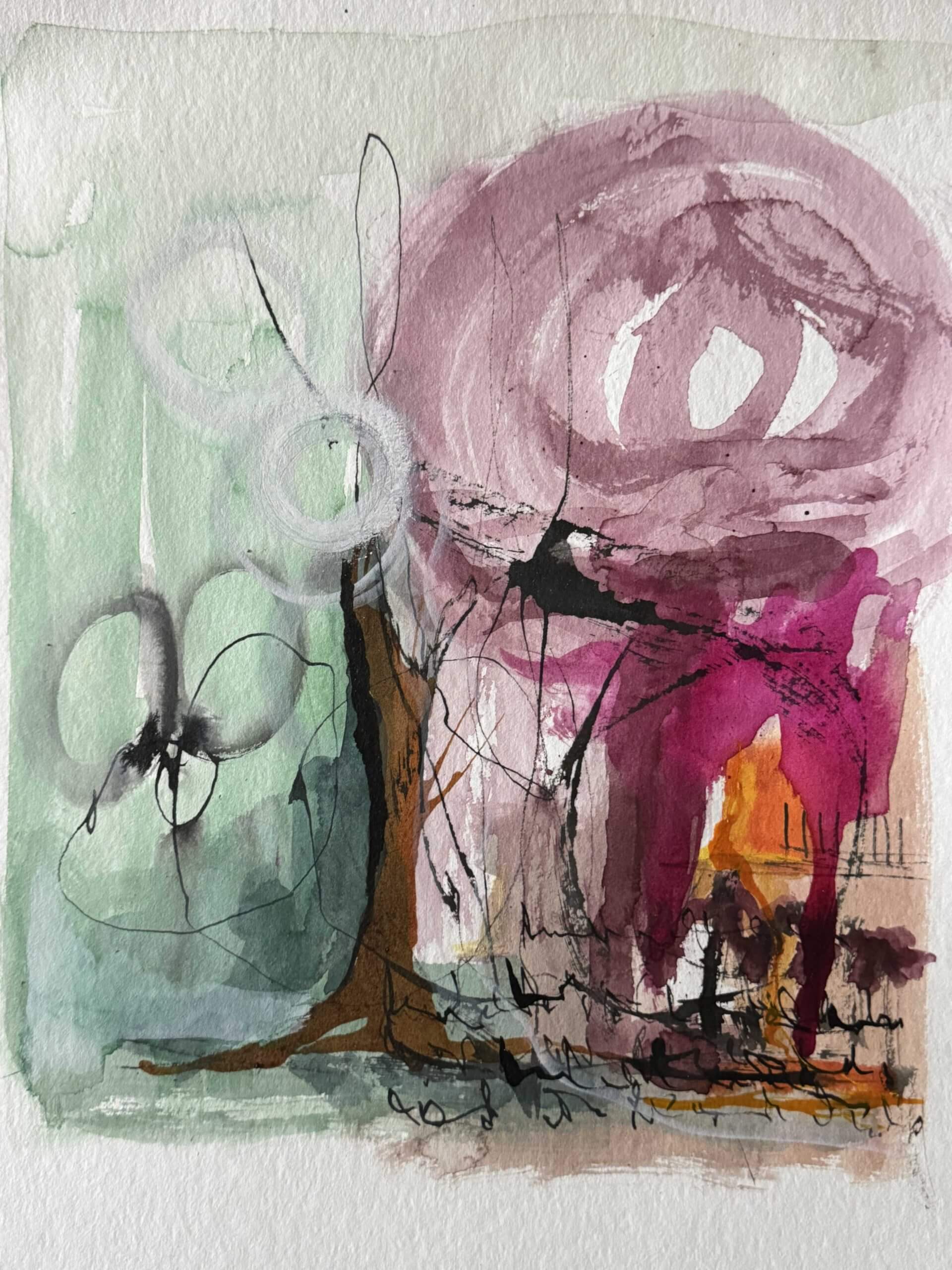 Frühling verdrängt das triste grau in grau