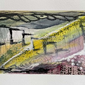 Viele Schichten, Strukturen, Formen und Farben