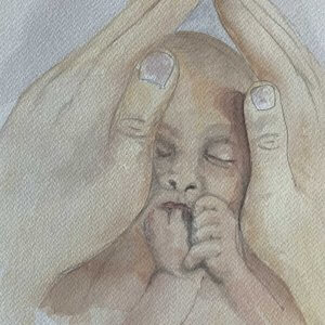 "Safe in the fathers hands"