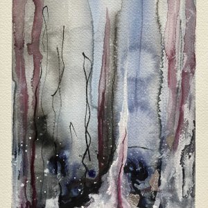 Spiel zwischen Licht und Schatten, mit kalten Farben